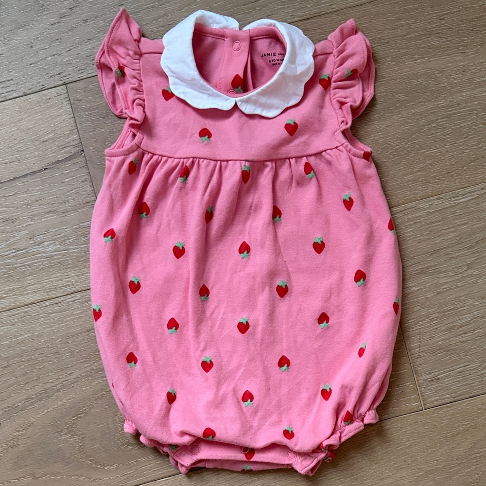 Janie & Jack Strawberry bubble
